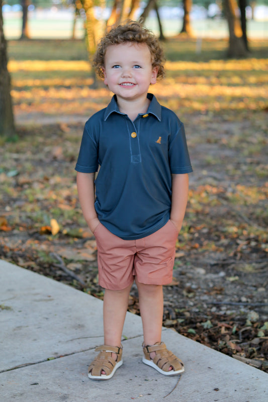 RTS - AUTUMN BASICS - Autumn Woodland Boy Short Set