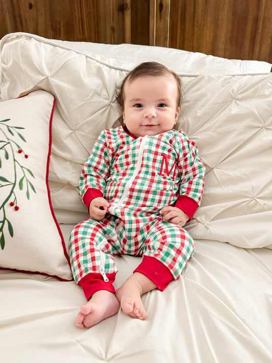 RTS - Merry & Bright Boy Zippy - NO MONOGRAM