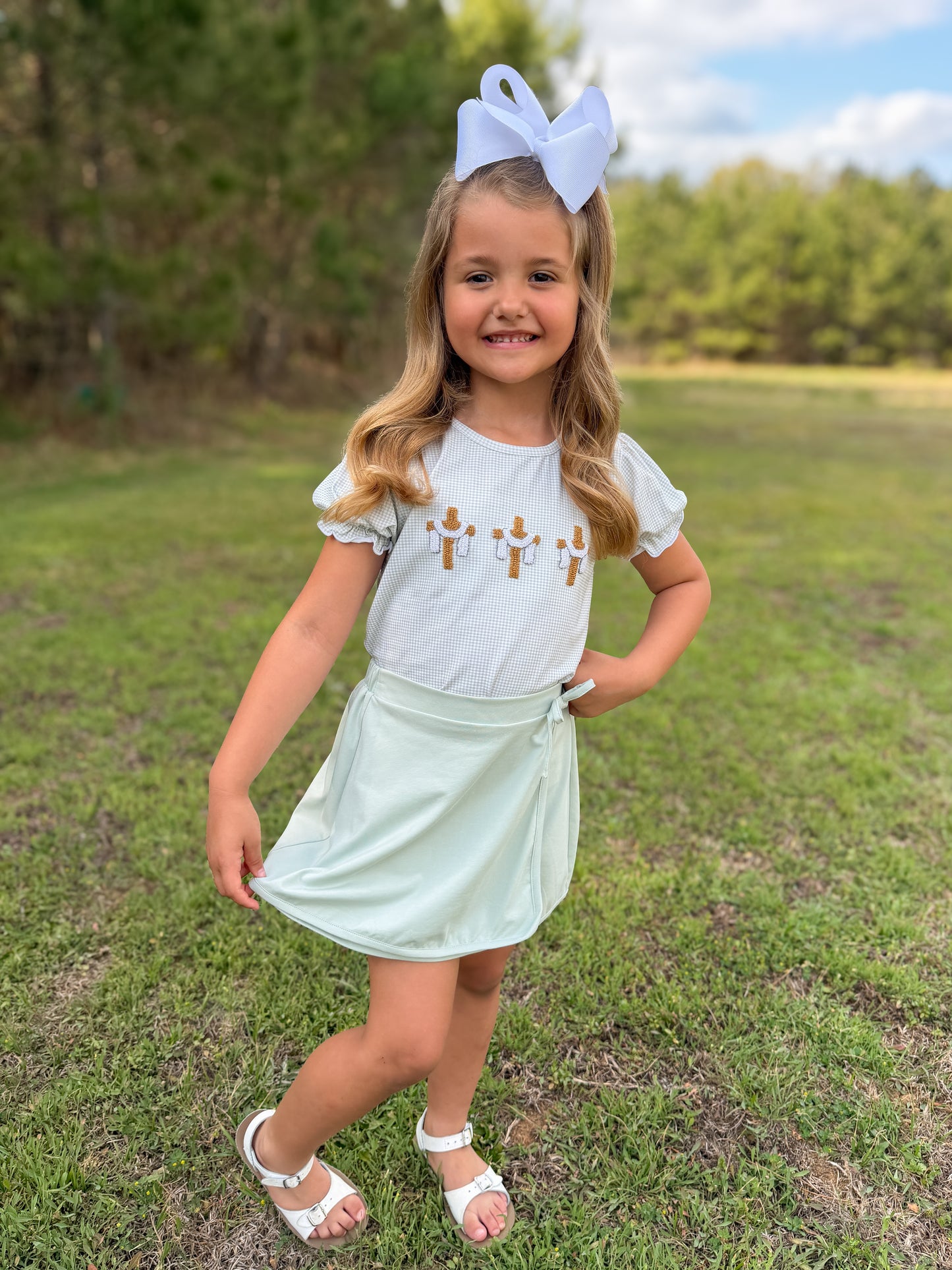 RTS - All to Him I Owe Girl Skort Set