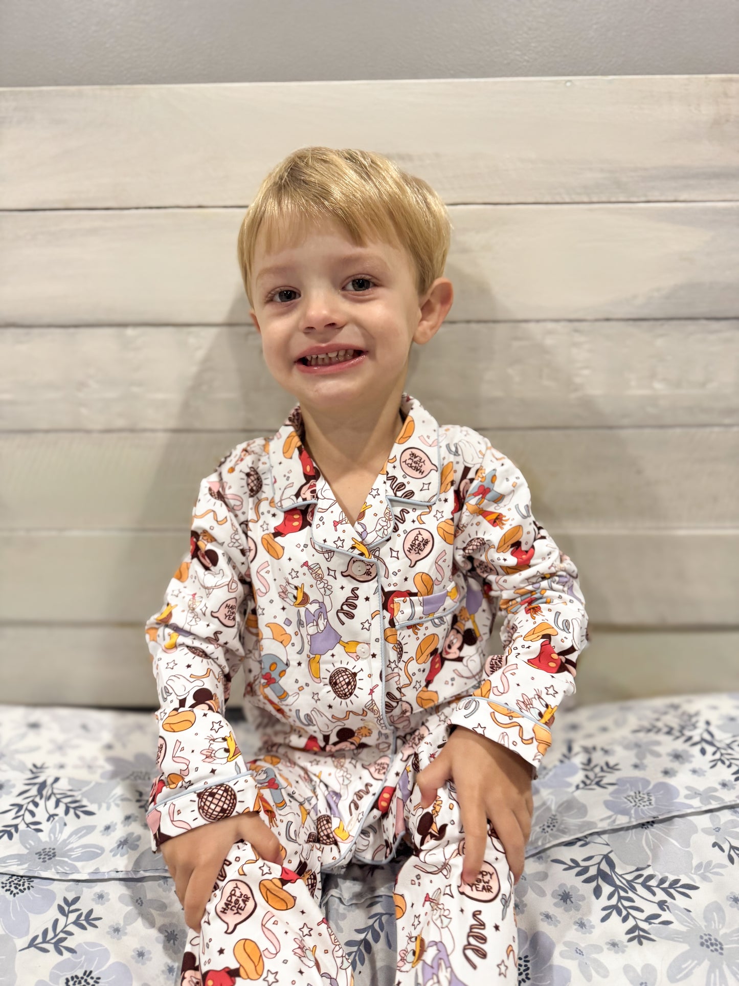 RTS - New Year’s Eve Mouse PJs Boy 2pc