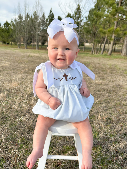 EXTRAS PRESALE - Embroidered Cross Girl Bubble