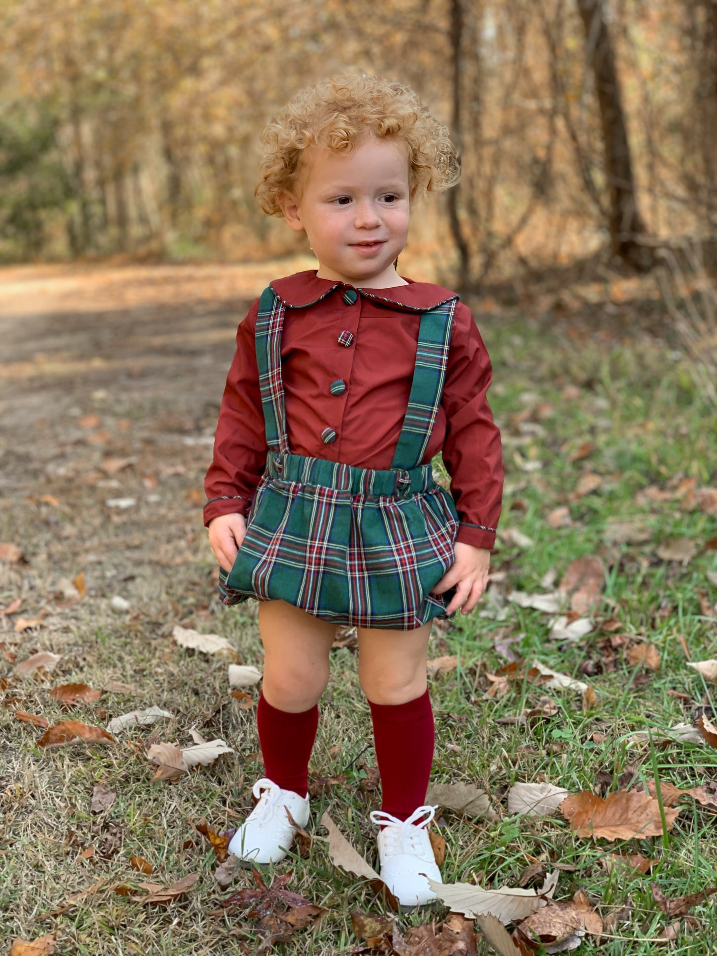 RTS - Hallmark Plaid Boy Bubble