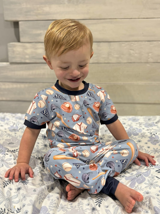 RTS - Beck’s Baseball PJs Boy 2pc