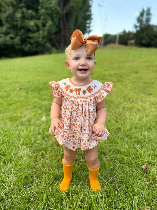 RTS - AUTUMN BASICS - Autumn Basics Girls Only - Golden Sunflower Girl Bubble