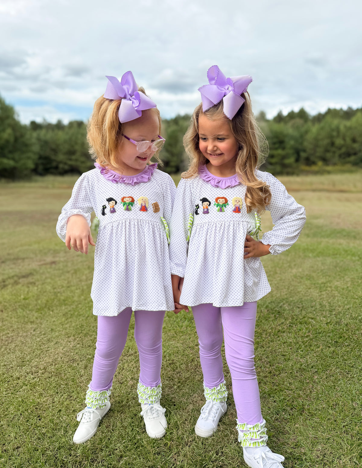 RTS - HALLOWEEN & TURKEYS - Amuck, Amuck, Amuck Girl Pant Set