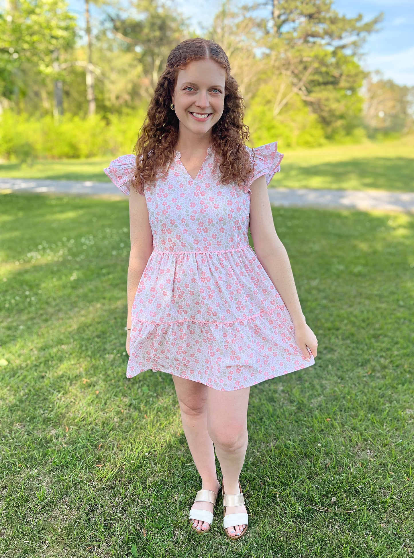 RTS -SPRING 2 - Mama & Me Blooms Mom Dress