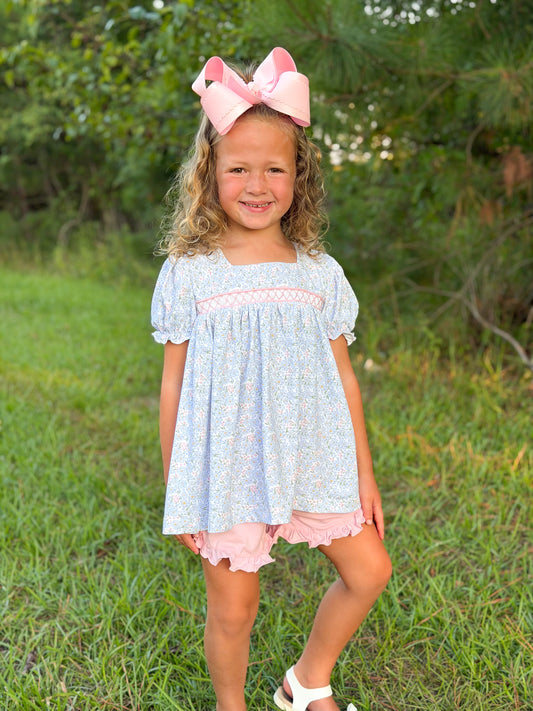 RTS - SUMMER PT 2 - Summer 2 Girls Only - Garden Grace Girl Short Set