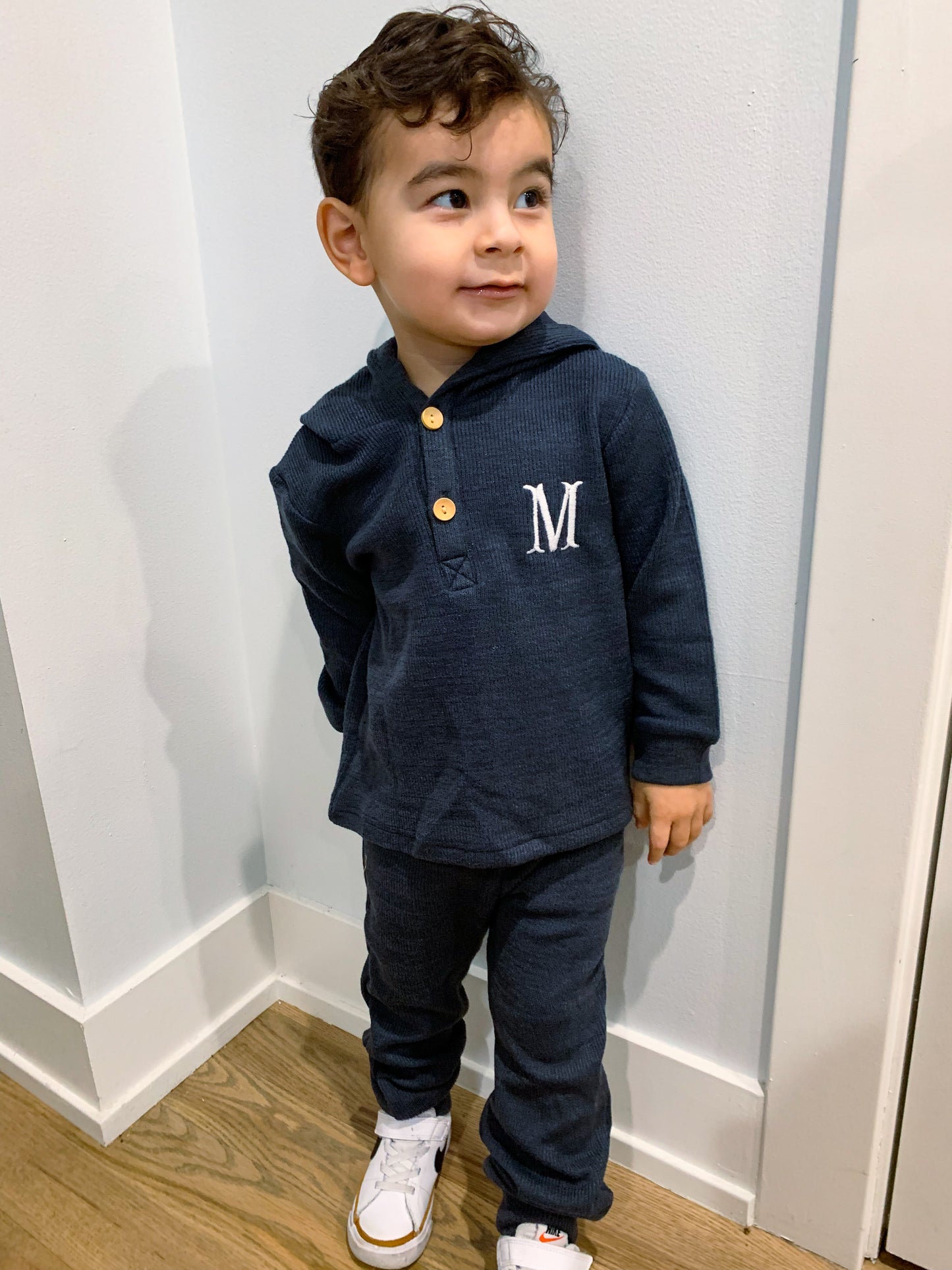 PREORDER 58: WINTER RERUNS - Sweater Jogger Set - Navy