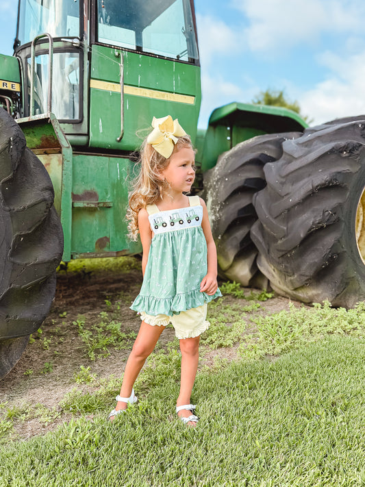 RTS - SUMMER PT 2 - Out To The Pasture Girl Short Set