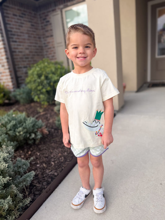 RTS - Throw Me Something Mister Boy Shortie Set