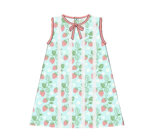 PREORDER 62: SUMMER PT 1 - Berry Sweet Summer Girl Dress
