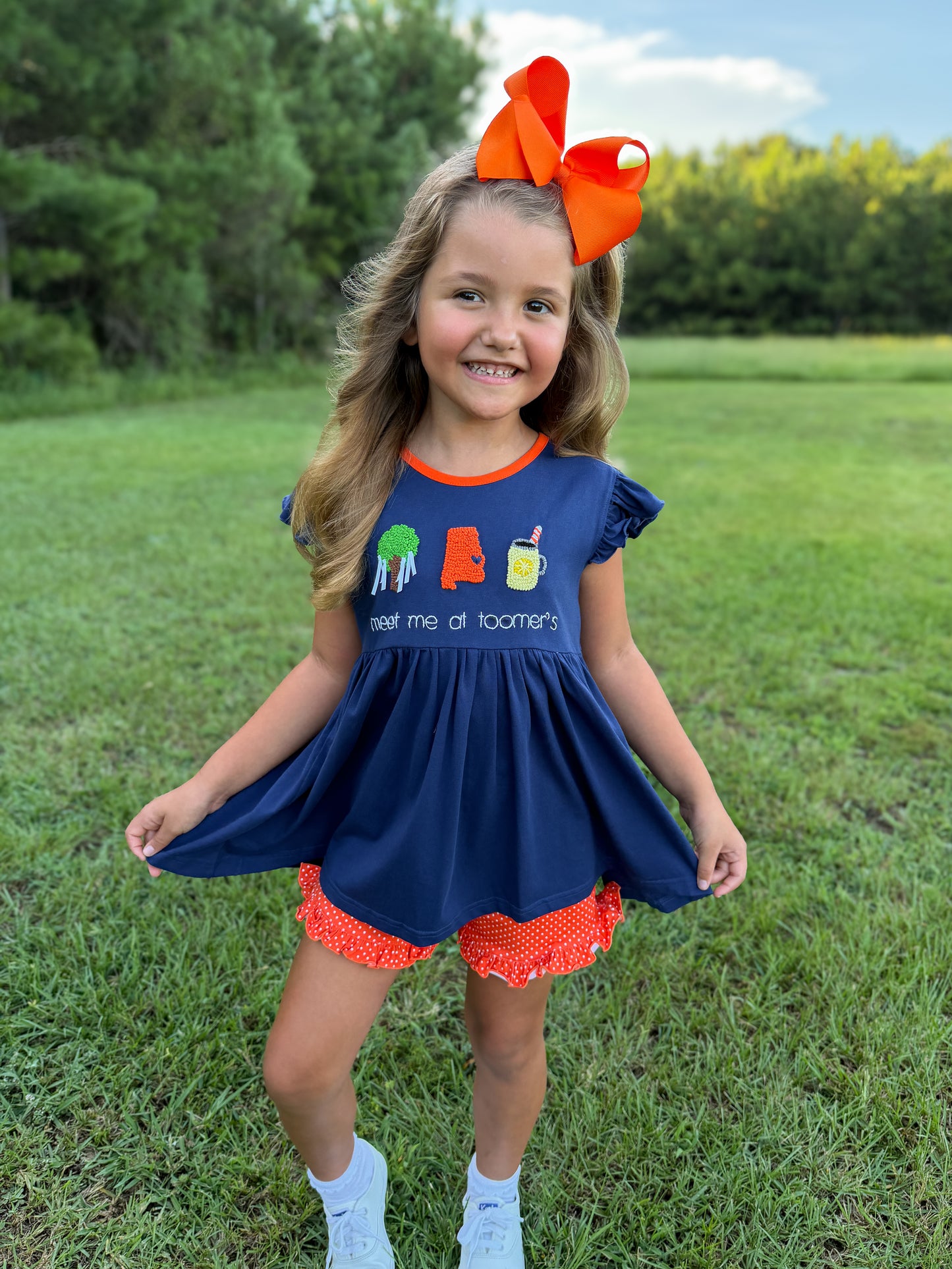 RTS - COLLEGIATE - Saturday Tradition - Meet Me At Toomer’s Girl Short Set