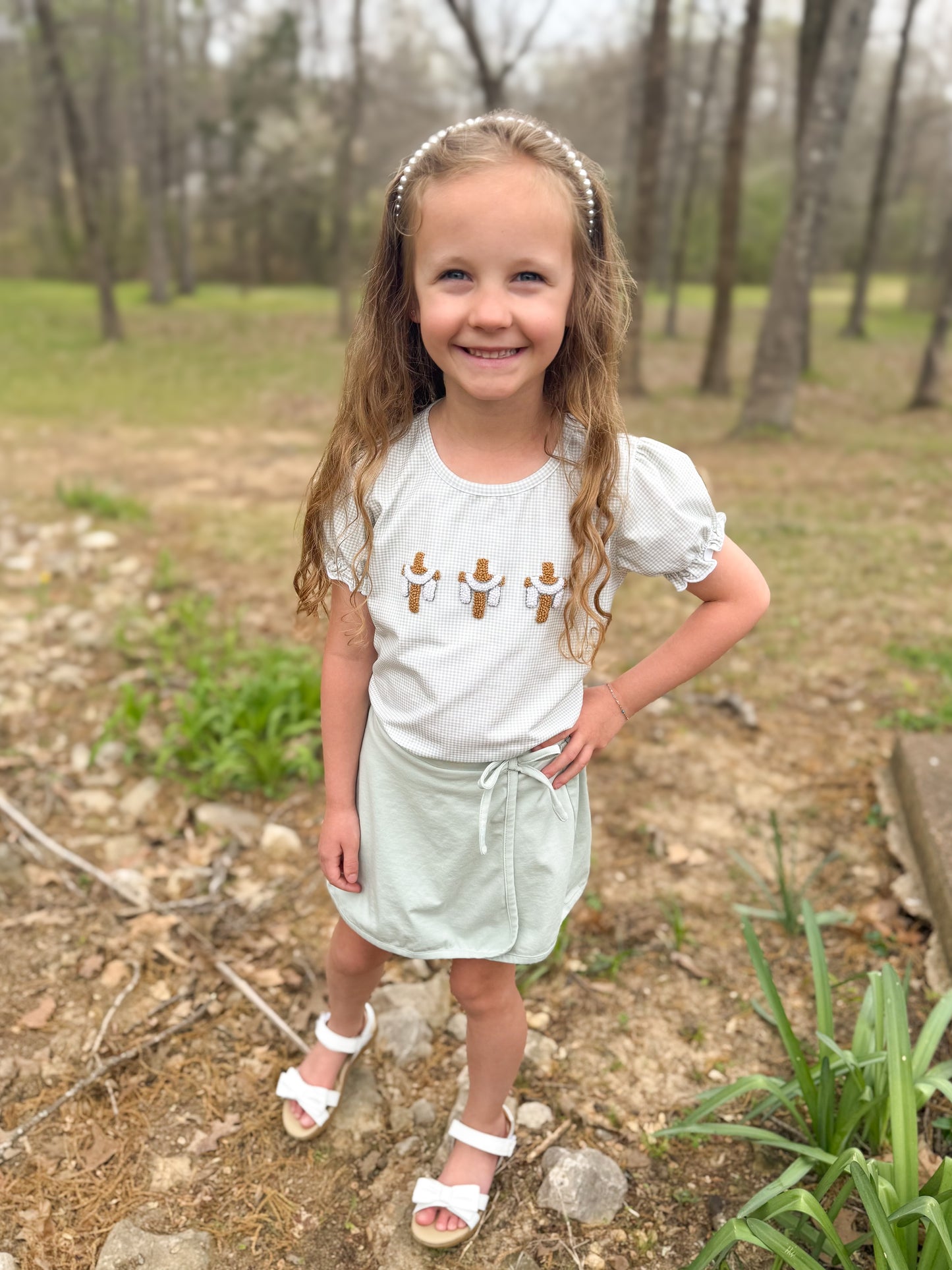 RTS - All to Him I Owe Girl Skort Set