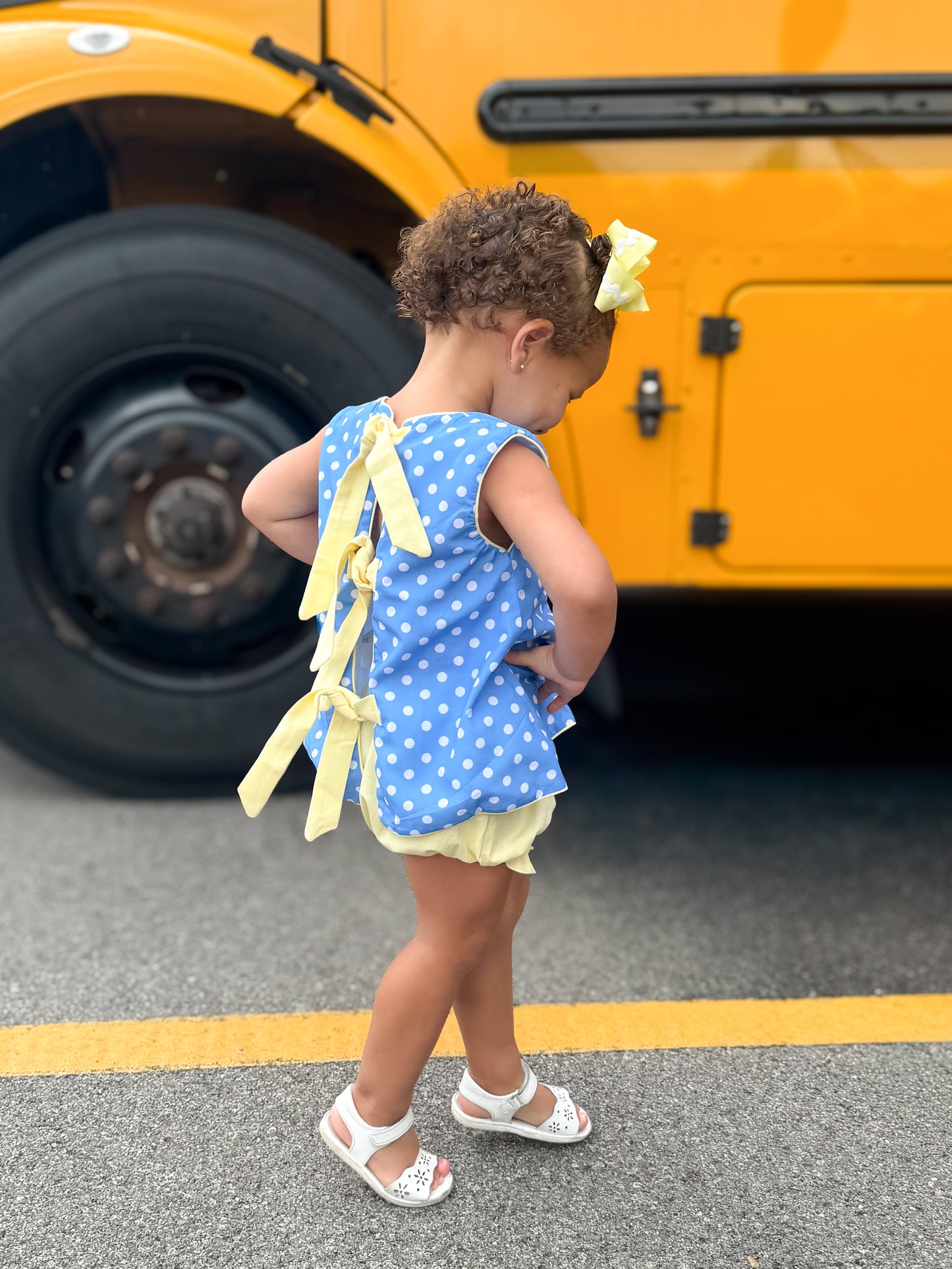 RTS - SUMMER PT 2 - BTS Girls Only - Pencil Bow-ka Dot Girl Diaper Set