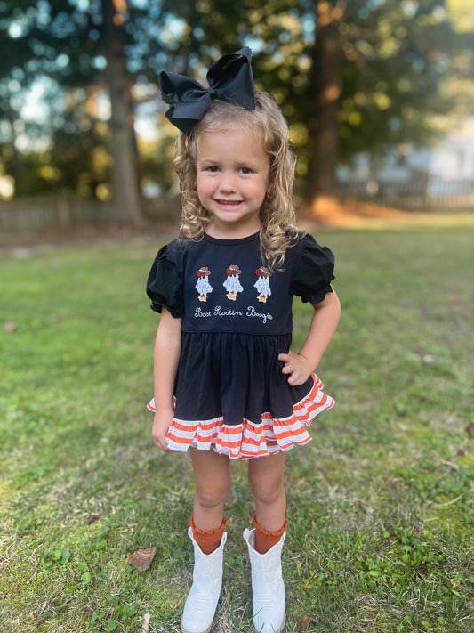 RTS - Boot Scootin Boogie Girl Diaper Set