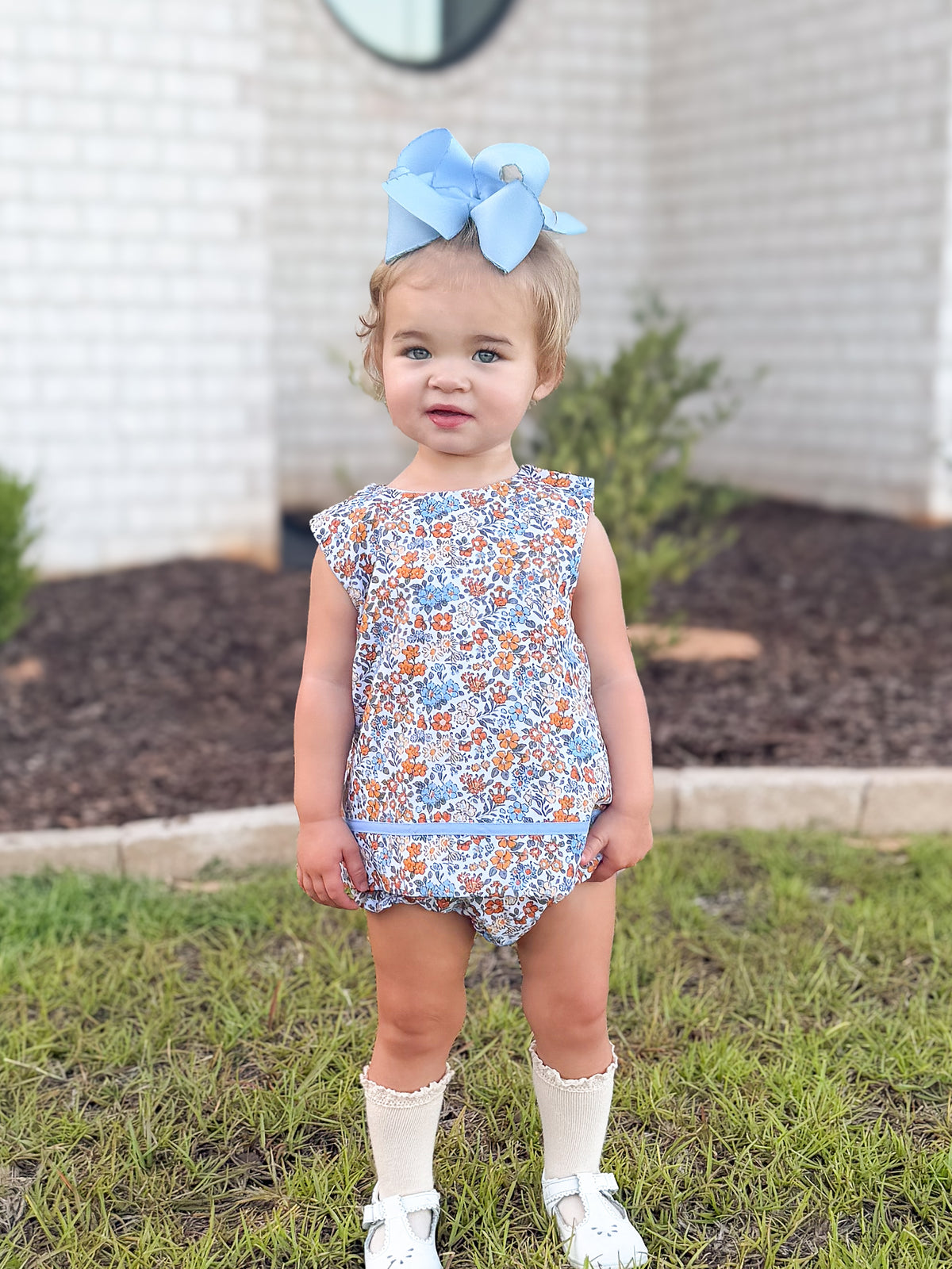 RTS - AUTUMN BASICS - Autumn Basics Girls Only - Vintage Poppies Girl Diaper Set