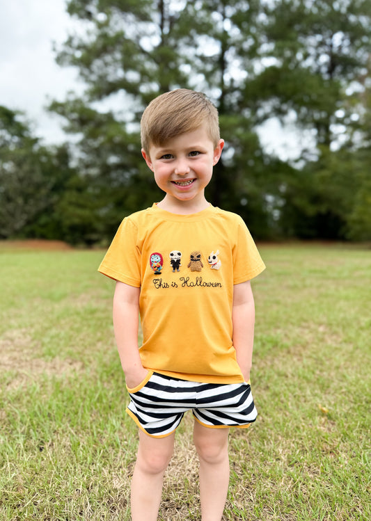RTS - This Is Halloween Boy Shortie Set