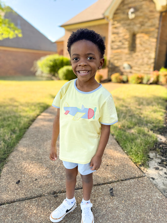 EXTRAS PRESALE - Spring 1 Boys Only - Spring Into Flight Boy Shortie Set