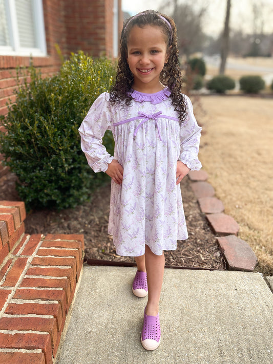 RTS - Love Shack Lavender Girl Dress