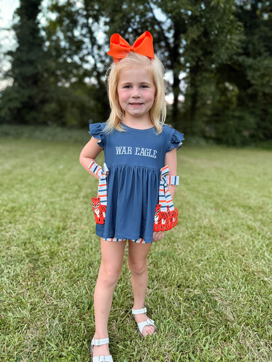 RTS - Rivalry Showdown Girl Shortie Set - Tigers - WEAGLE WEAGLE