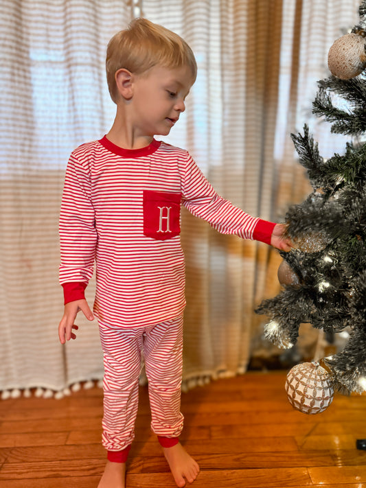 RTS - Cozy Christmas PJs Boy 2pc - NO MONOGRAM