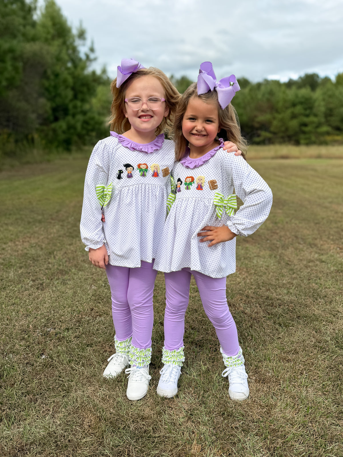 RTS - HALLOWEEN & TURKEYS - Amuck, Amuck, Amuck Girl Pant Set