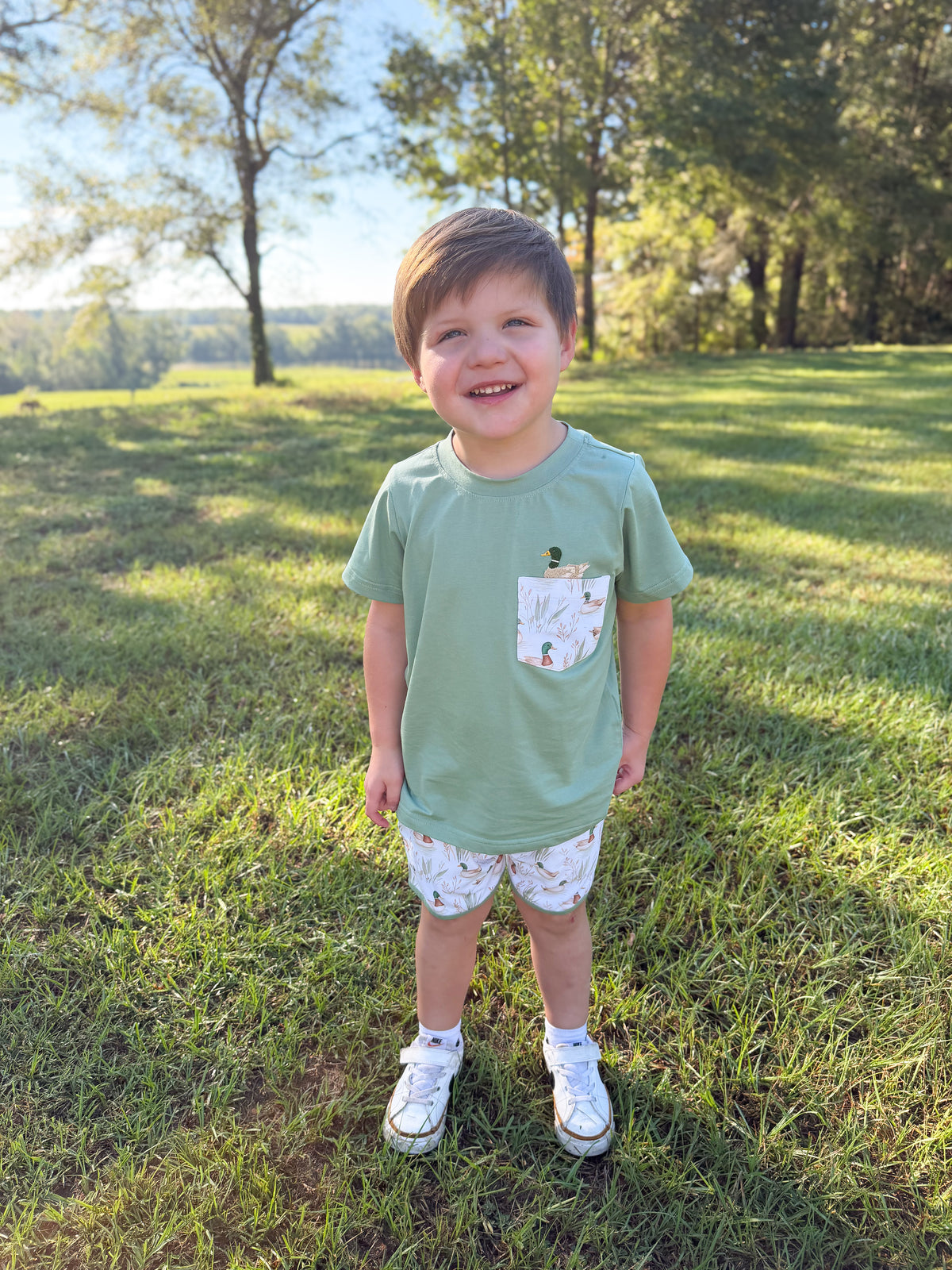 RTS - AUTUMN BASICS - Autumn Basics Boys Only - Pondside Boy Shortie Set