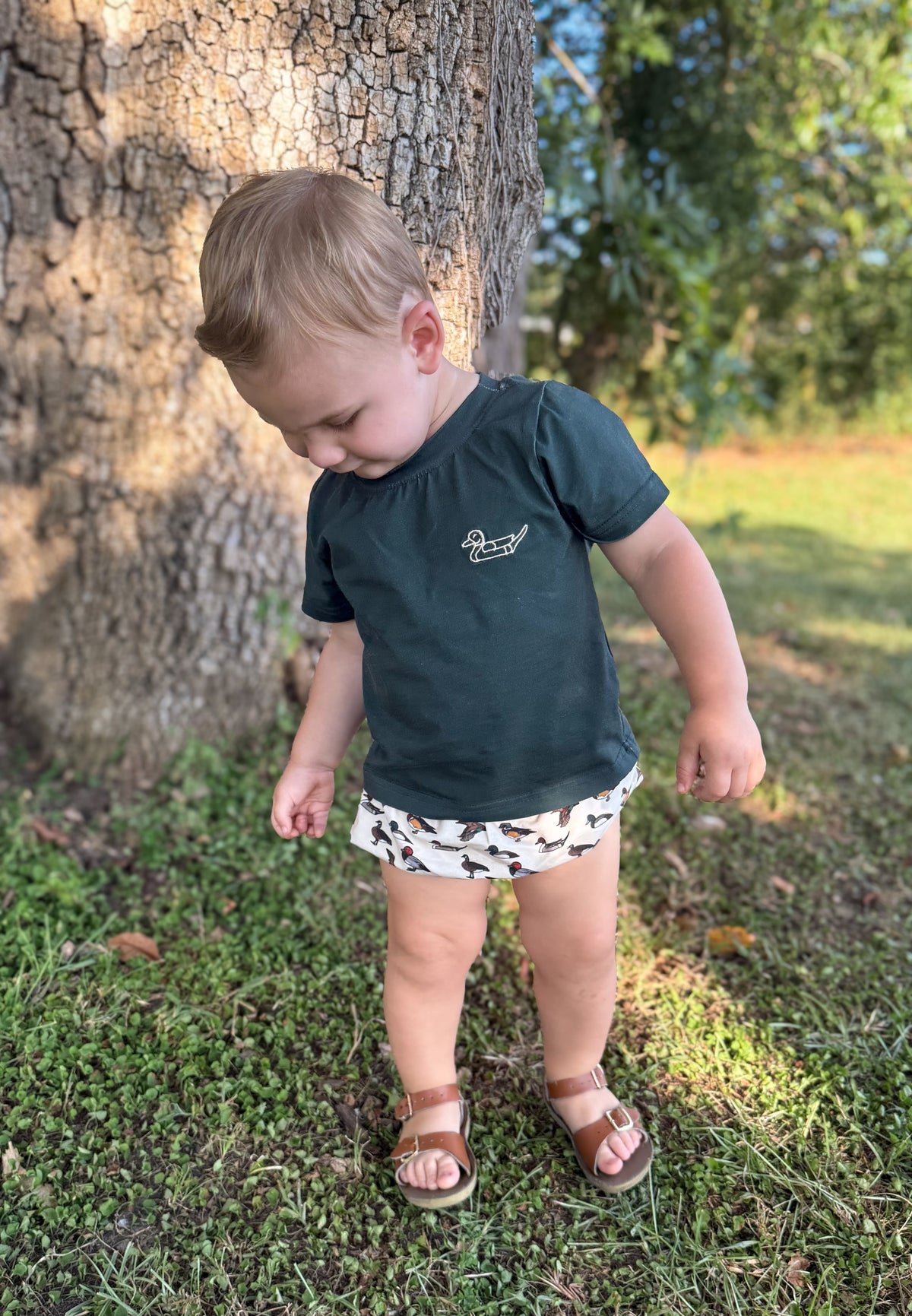 RTS - AUTUMN BASICS - Waterfowl Knits Boy Diaper Set