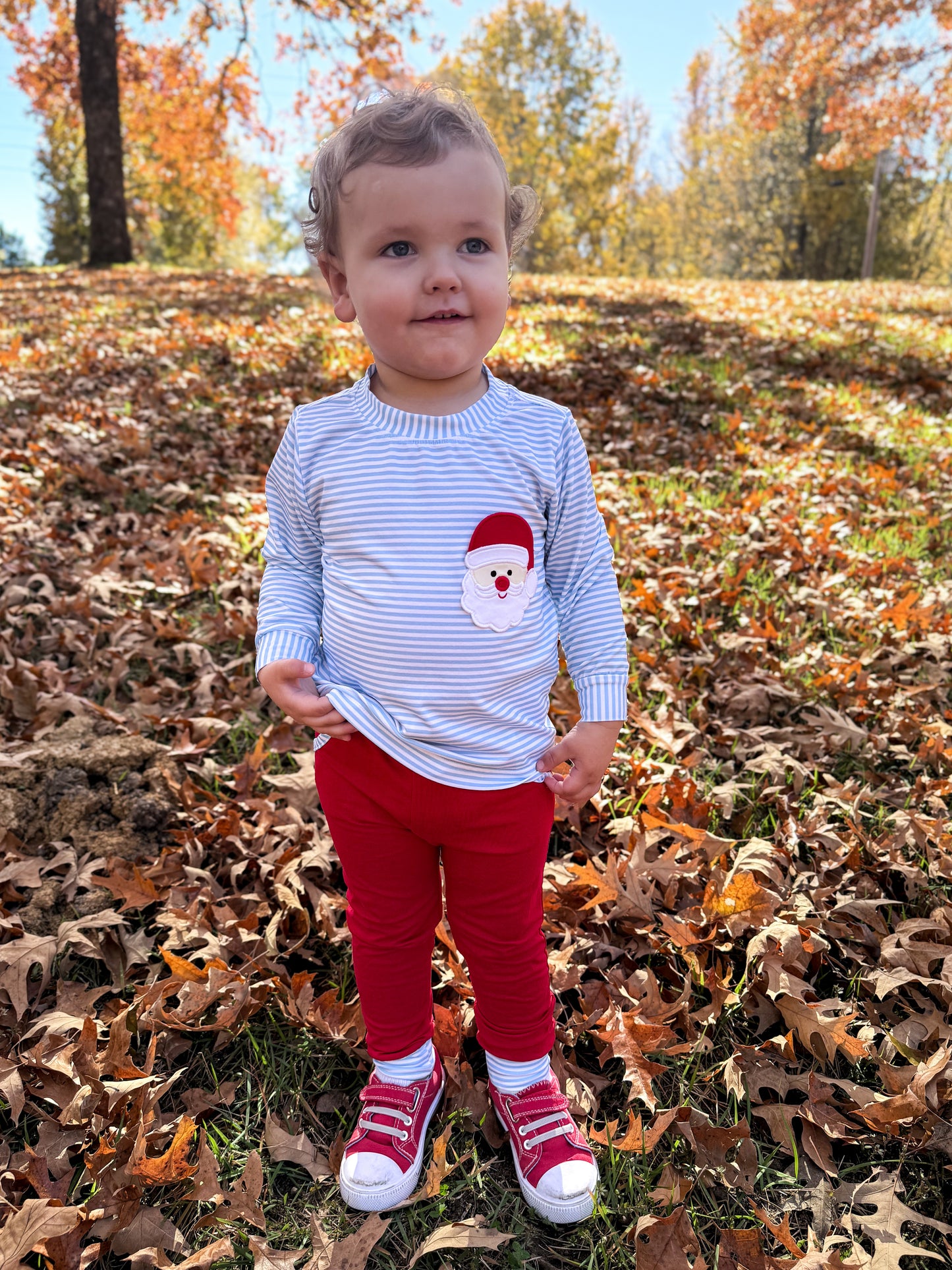 RTS - Santa Pockets Boy Jogger Set