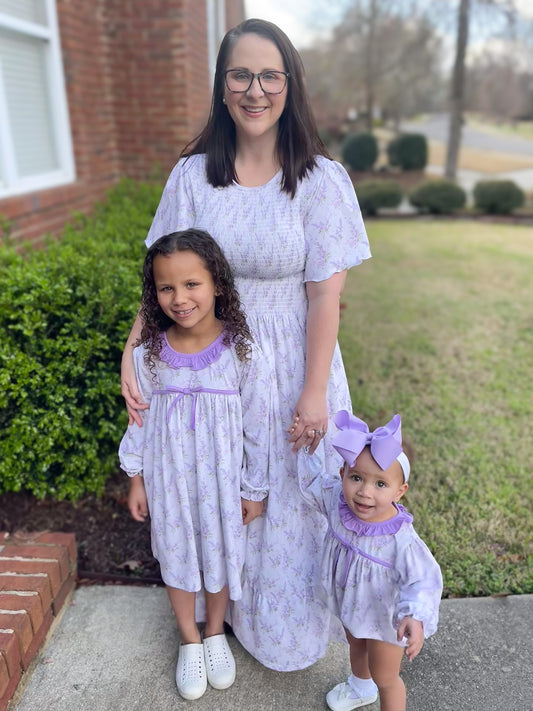 RTS - Love Shack Lavender Mom Dress