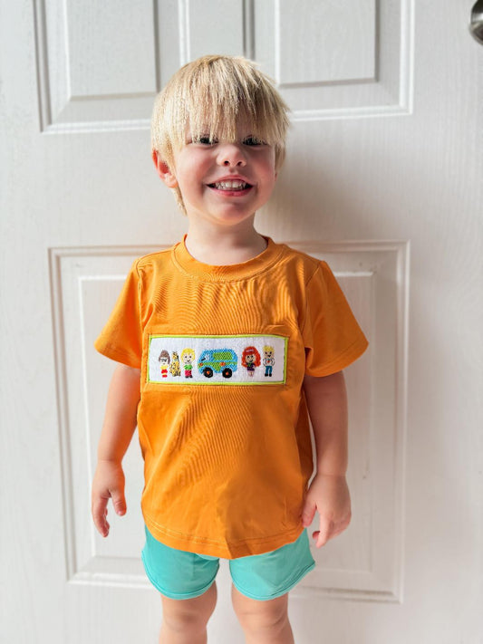 Meddling Kids Boy Shortie Set