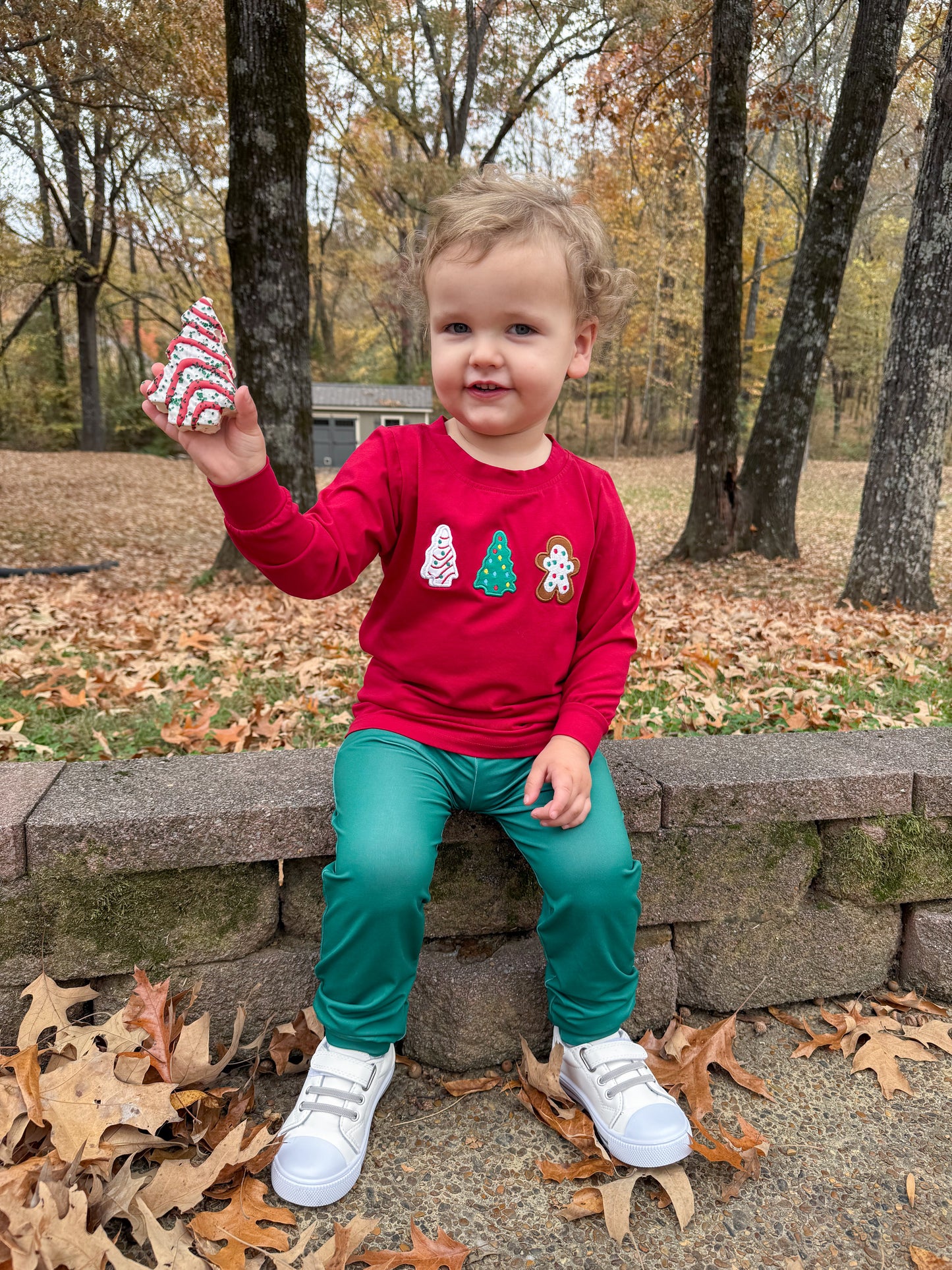 RTS - Christmas Debbies Boy Jogger Set