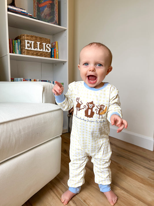 RTS - Monkey Jams Boy Onesie