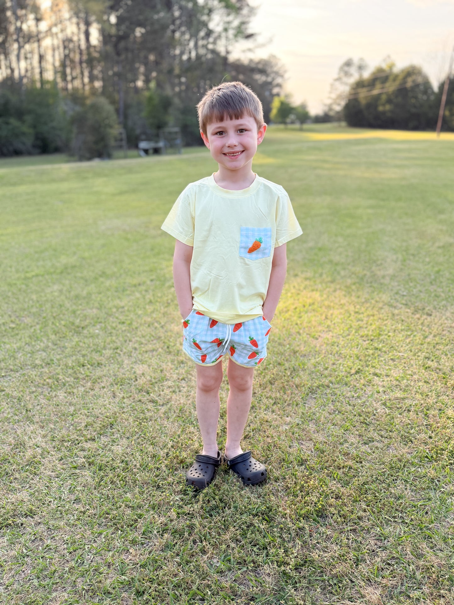 RTS - Hoppy Trails Boy Shortie Set