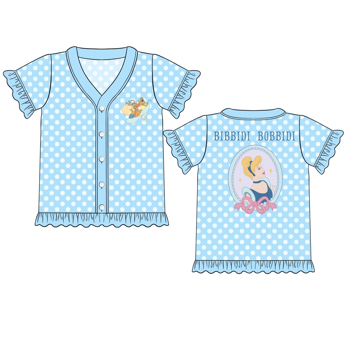 PREORDER 60: SPRING PT 1 - Character Jerseys - Bibbidi Bobbidi Jersey