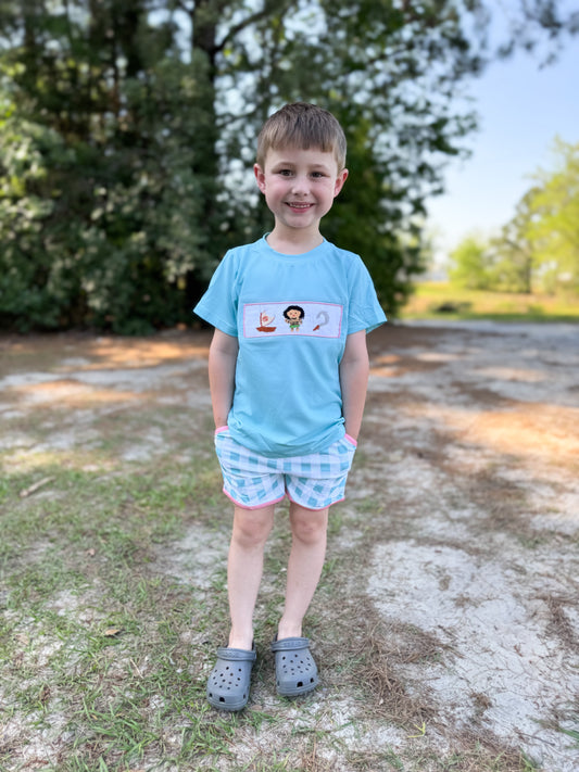 RTS - The Ocean Is Calling Boy Shortie Set