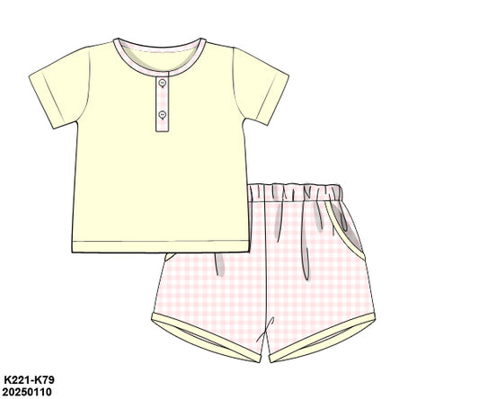 RTS - Bow-tiful Summer Boy Shortie Set
