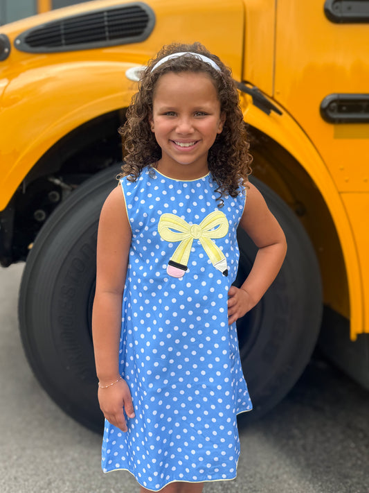 RTS - SUMMER PT 2 - BTS Girl Only - Pencil Bow-ka Dot Girl Dress