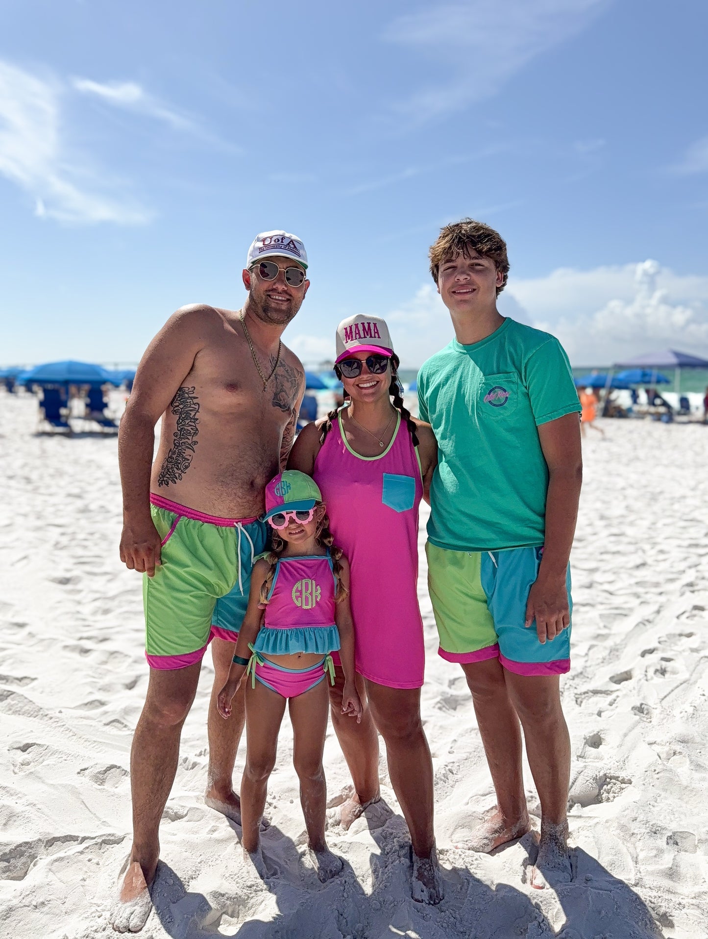 RTS - SPRING 2 - Neon Color Block Dad Trunks