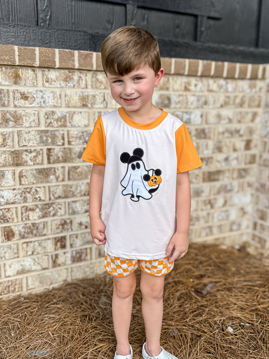 RTS - Oh BOO-dles Boy Shortie Set