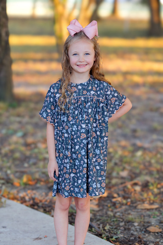 RTS - AUTUMN BASICS - Autumn Woodland Girl Dress
