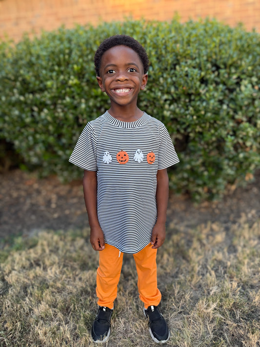 RTS - PUMPKINS & HALLOWEEN - FK Ghost & Ghouls Boy Jogger Set