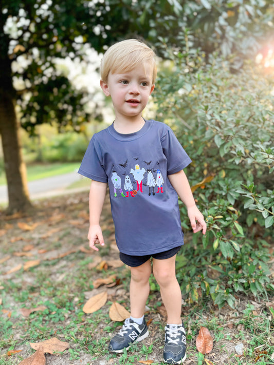 RTS - Fall Pt 2 Shirt Only - Superhero Ghosts Boy Shirt