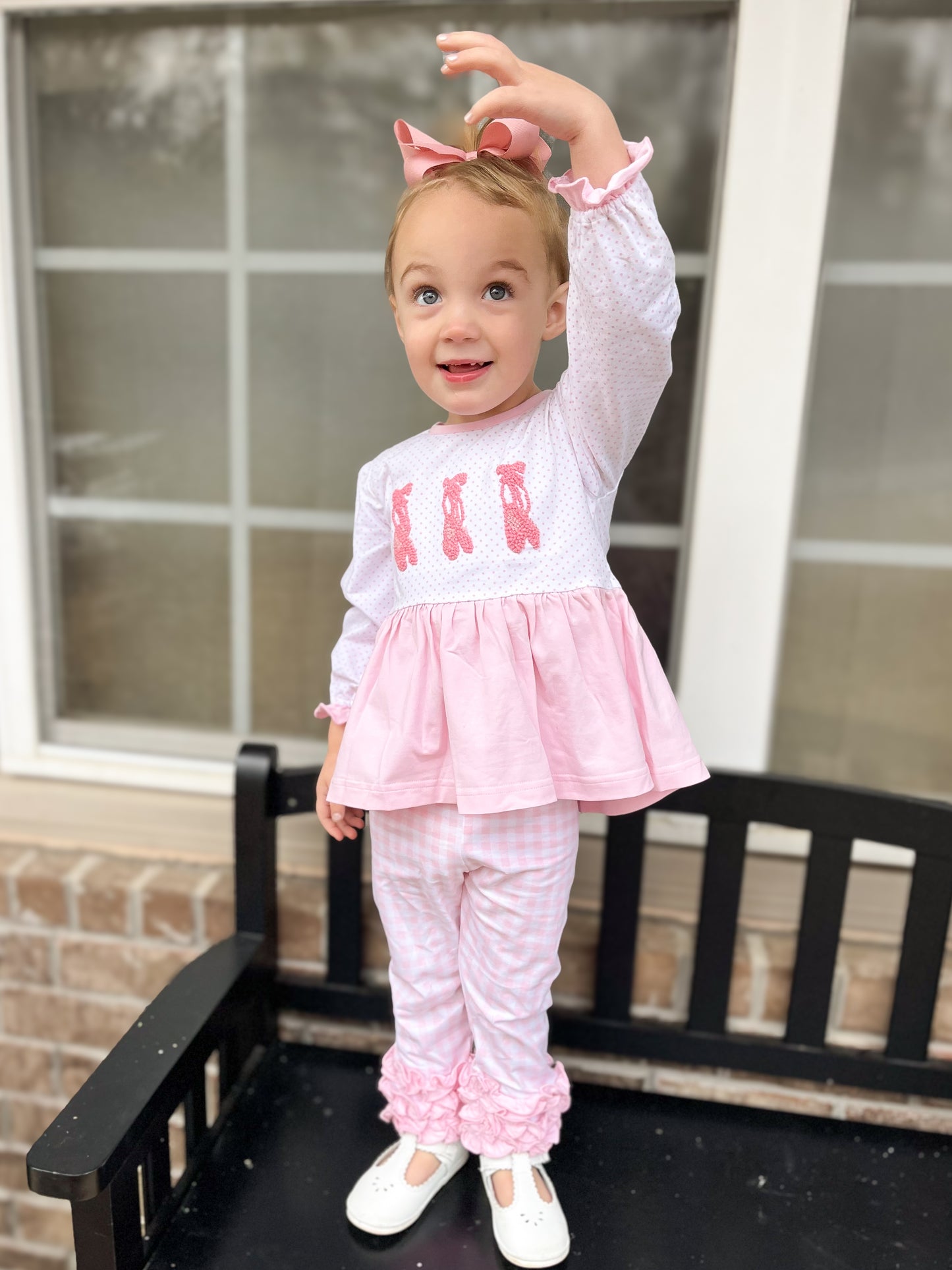 PREORDER 58: WINTER RERUNS - French Knot Ballet Girl Pant Set