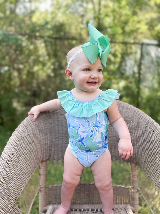 RTS -SPRING 2 - Lily Lagoon Girl 1pc Swim