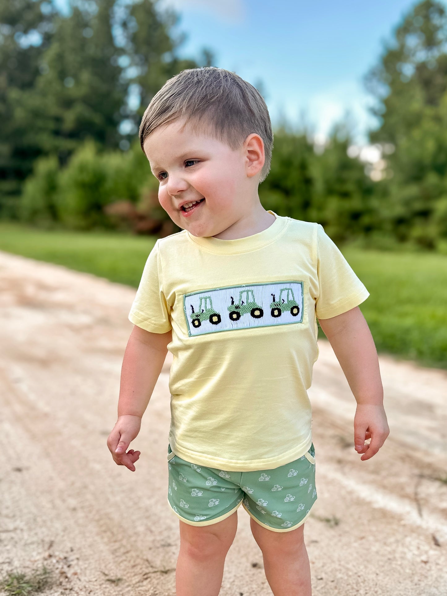 RTS - SUMMER PT 2 - Out To The Pasture Boy Shortie Set