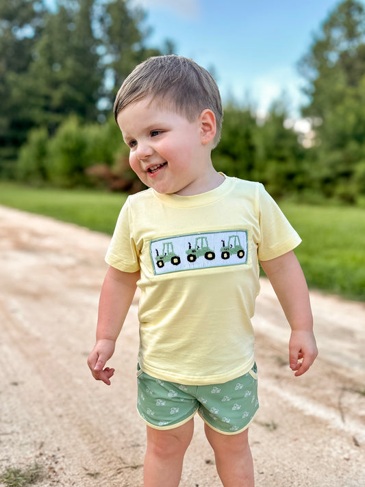 RTS - SUMMER PT 2 - Out To The Pasture Boy Shortie Set