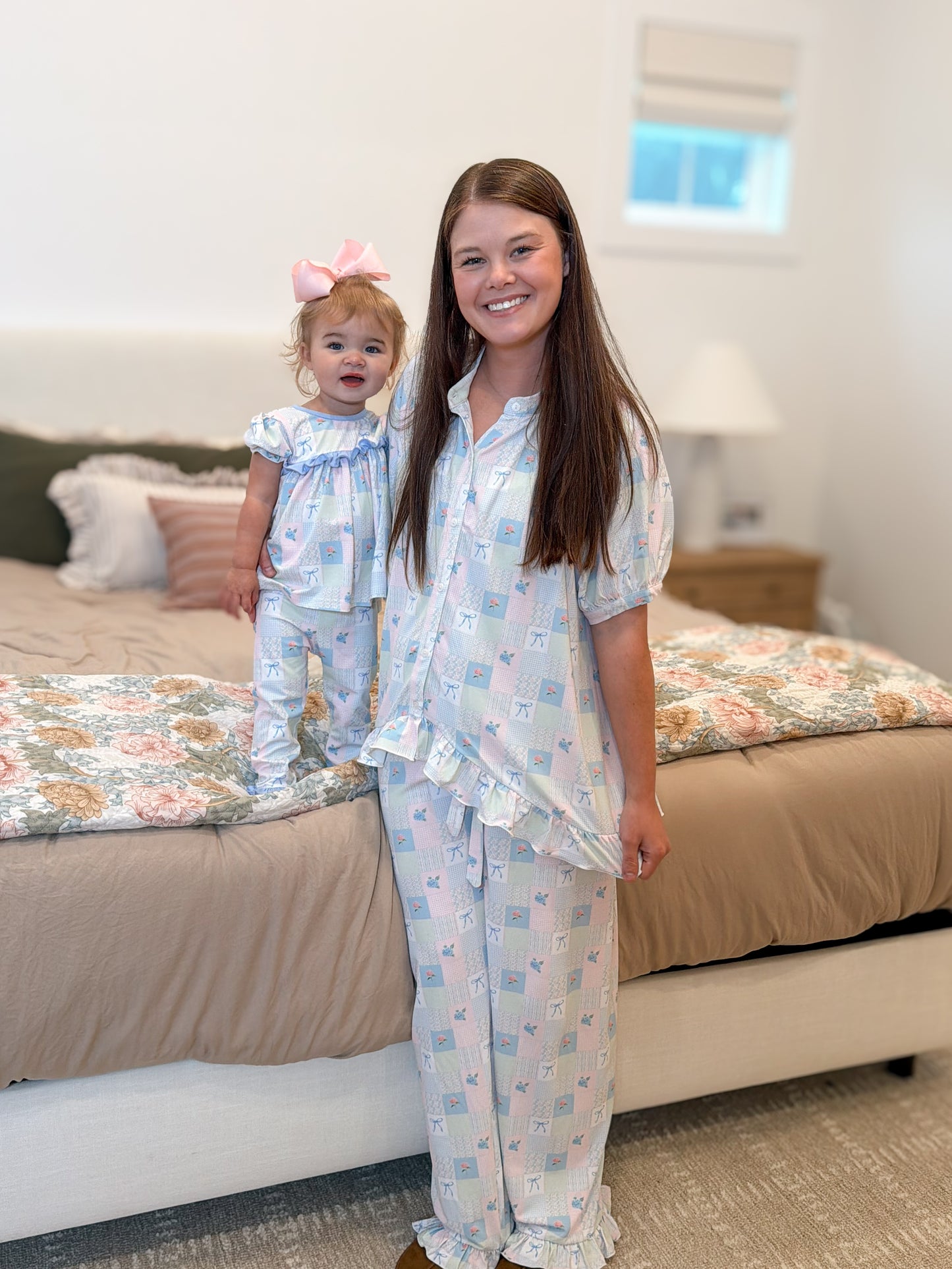 RTS - Abby’s Patchwork Girl 2pc Loungewear