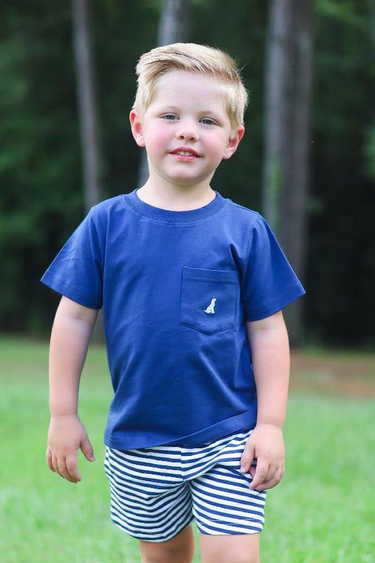 RTS - SUMMER 1 - Summer Mix/Match - Navy Tee
