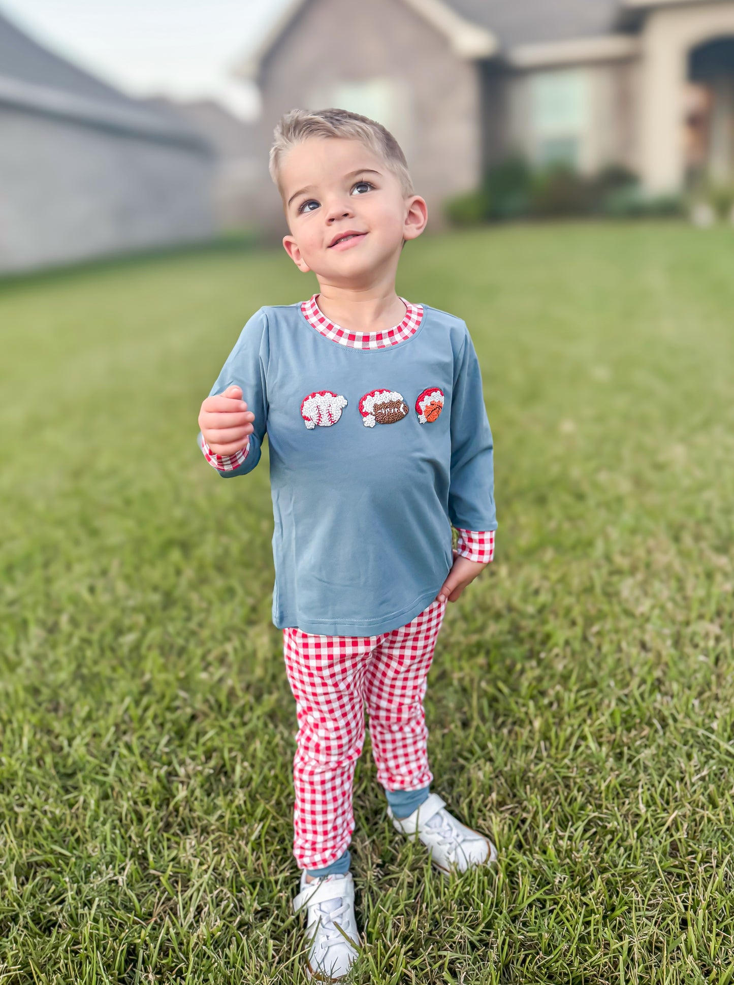 RTS - Christmas Boys Only - Christmas Sports Boy Jogger Set